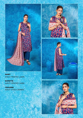 ✨ Zesh ✨ 3 Piece unstitched Suit Zesh Summer Lawn Collection 2025